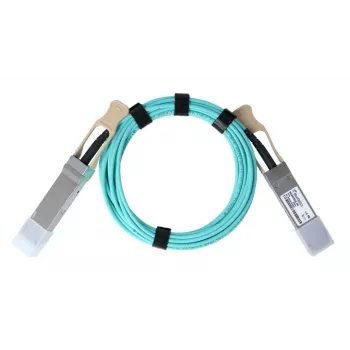 BlueOptics G7QL6ZC-BO QSFP28 AOC 3 m Aqua tinklo kabelis