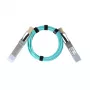 BlueOptics GB17M4Y-BO QSFP AOC 10 m Aqua – aktyvus optinis kabelis InfiniBand / šviesolaidžiui