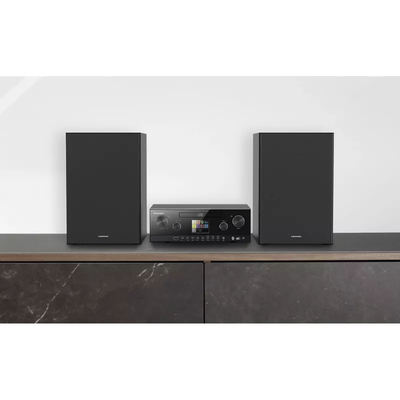 Grundig CMS 5000 BT Namų garso mikro sistema 100 W Juoda