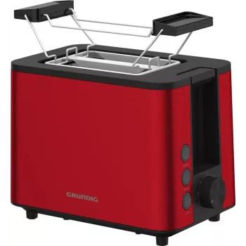 Grundig TA 8340 2 griežinėliai 950 W Juoda, Raudona