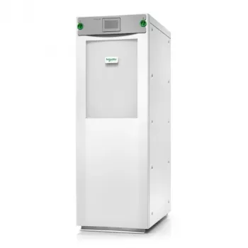 APC Galaxy VS UPS 30 kW 400 V iki 4 vidinių 9 Ah išmaniųjų modulinių baterijų eilių, paleidimas 5x8