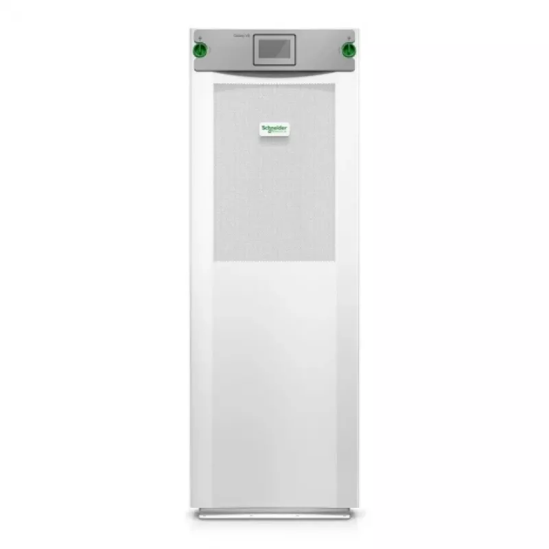 APC Galaxy VS UPS 30 kW 400 V iki 4 vidinių 9 Ah išmaniųjų modulinių baterijų eilių, paleidimas 5x8