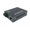 LevelOne GVT-2014 medijos keitiklis RJ45 į SC, Gigabit, PoE PSE, vienmodis šviesolaidis, 20 km