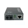 LevelOne GVT-2014 medijos keitiklis RJ45 į SC, Gigabit, PoE PSE, vienmodis šviesolaidis, 20 km