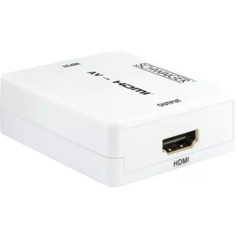 Schwaiger HDMRCA01 513 vaizdo keitiklis (skaleris) iš kompozitinio AV į HDMI