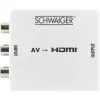 Schwaiger HDMRCA01 513 vaizdo keitiklis (skaleris) iš kompozitinio AV į HDMI