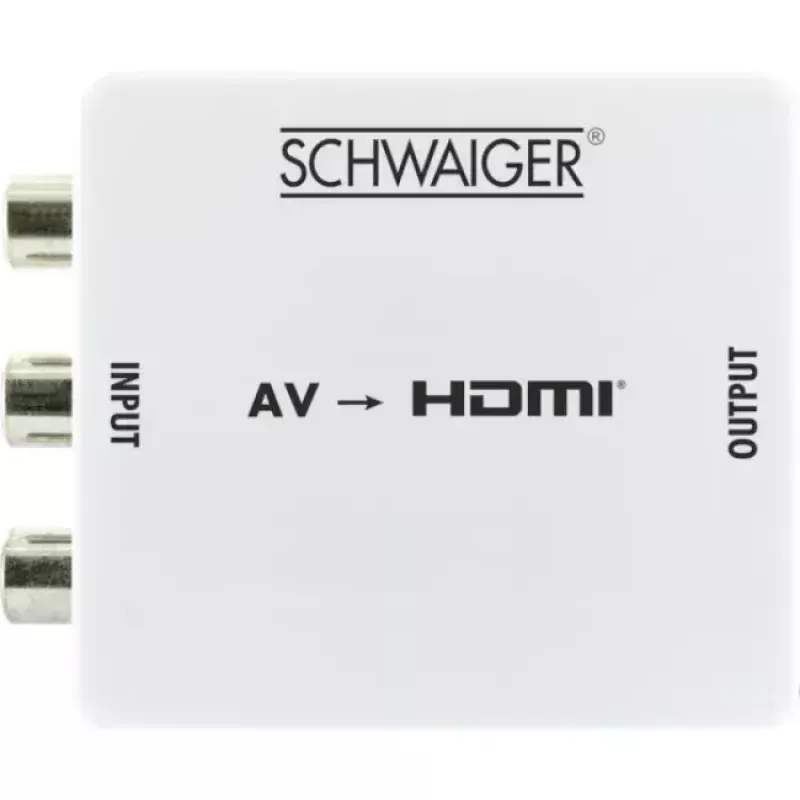 Schwaiger HDMRCA01 513 vaizdo keitiklis (skaleris) iš kompozitinio AV į HDMI