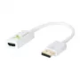 Techly IADAP DP-HDMIFP vaizdo kabelio adapteris 0,2 m DisplayPort HDMI Baltas