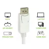 Techly IADAP DP-HDMIFP vaizdo kabelio adapteris 0,2 m DisplayPort HDMI Baltas