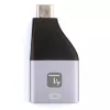 Techly IADAP USBC-DP4K USB-C į DisplayPort adapteris 4K 60Hz juodas/sidabrinis