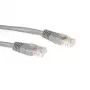 ACT pilkas 2 metrų U/UTP CAT5E jungiamasis kabelis su RJ45 jungtimis
