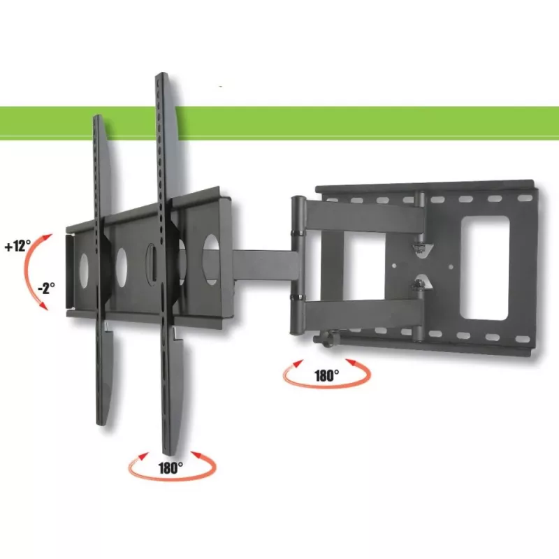 Techly ICA-PLB 148L TV laikiklis 165,1 cm (65 col.) Juodas