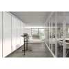 Techly ICA-TB TPM-1BK universalus nešiojamųjų kompiuterių ir projektorių vežimėlis, 103-125 cm, juodas