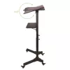 Techly ICA-TB TPM-1BK universalus nešiojamųjų kompiuterių ir projektorių vežimėlis, 103-125 cm, juodas