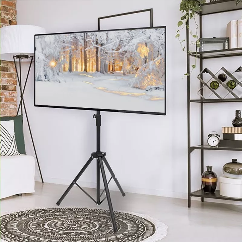 Techly ICA-TR17T TV laikiklis 177,8 cm (70 colių) juodas