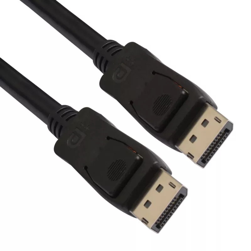 Techly ICOC DSP-A14-010 DisplayPort kabelis 1 m Juoda