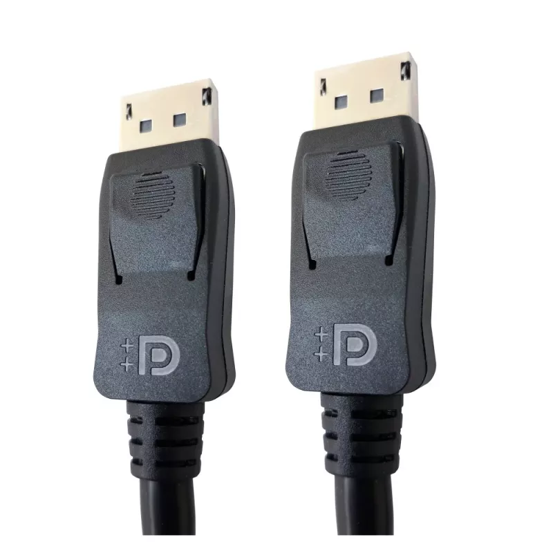 Techly ICOC DSP-A14-010 DisplayPort kabelis 1 m Juoda