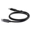 Techly ICOC DSP-A14-010 DisplayPort kabelis 1 m Juoda
