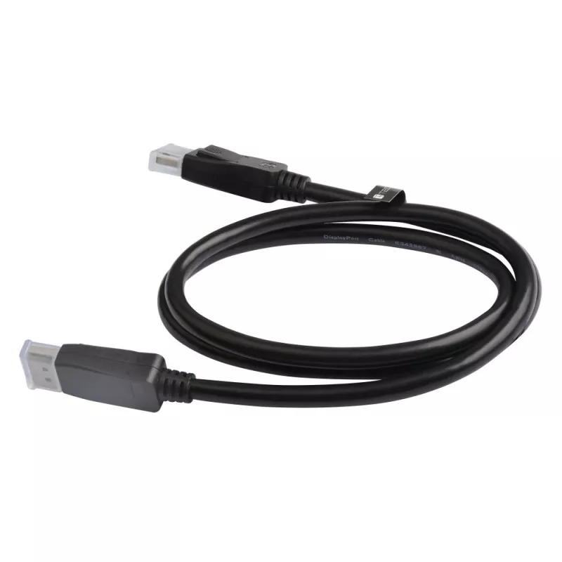 Techly ICOC DSP-A14-010 DisplayPort kabelis 1 m Juoda