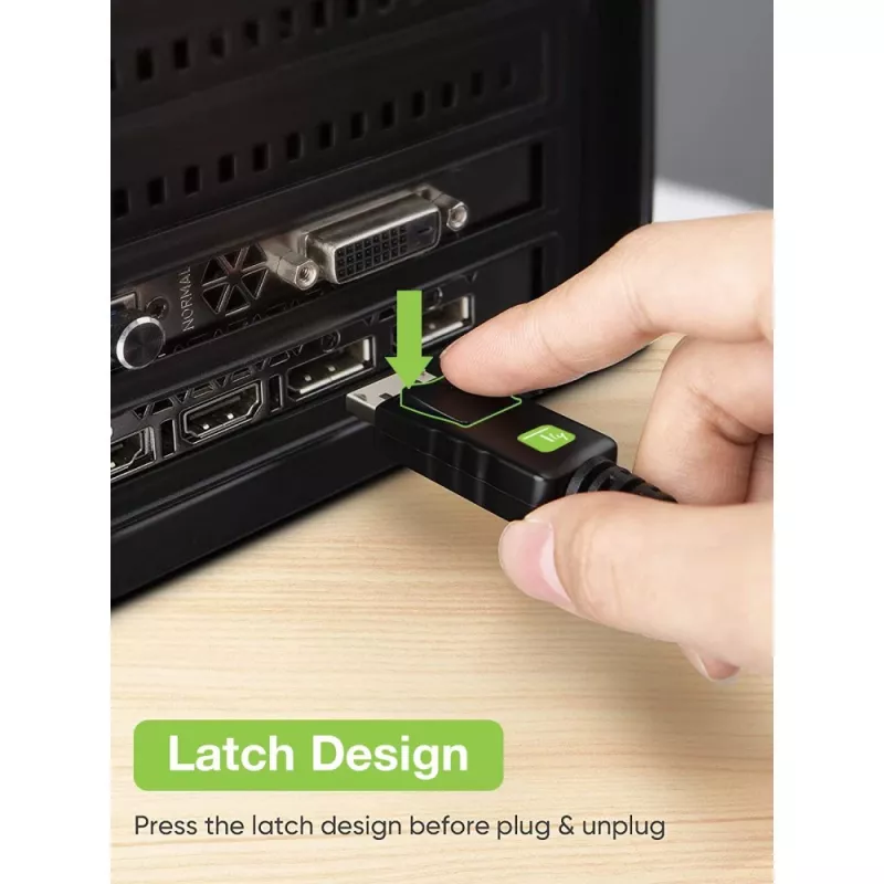 Techly Monitor DisplayPort į VGA laidas 3 m ICOC DSP-V-030