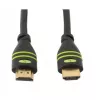 Techly HDMI-A-250 25 m aukštos spartos HDMI laidas, vyriškas/vyriškas, juodas
