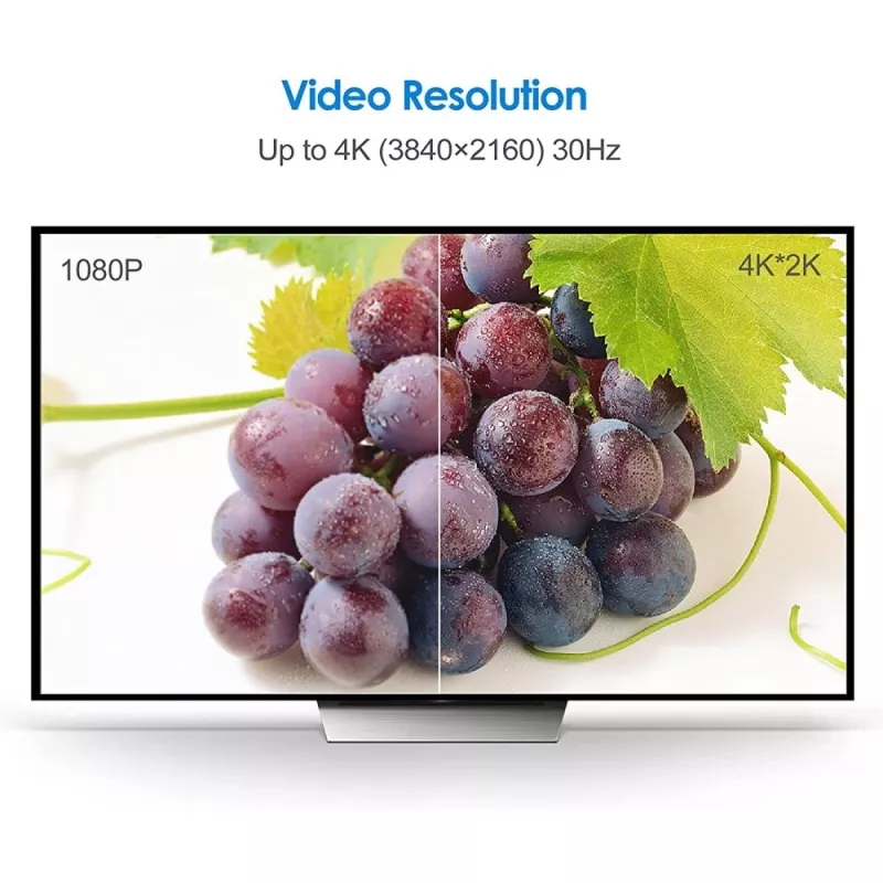 Techly 5m greitasis Mini HDMI į HDMI laidas, vyriškas/vyriškas, juodas ICOC HDMI-B-050