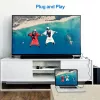 Techly 5m greitasis Mini HDMI į HDMI laidas, vyriškas/vyriškas, juodas ICOC HDMI-B-050