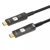 Techly ICOC-U3C-HY-010 USB-C laidas 10 m juodas
