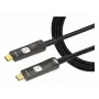 Techly ICOC-U3C-HY-020 USB-C aktyvus optimis laidas 20 m juodas
