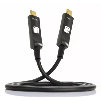 Techly ICOC-U3C-HY-020 USB-C aktyvus optimis laidas 20 m juodas
