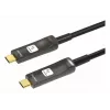Techly ICOC-U3C-HY-020 USB-C aktyvus optimis laidas 20 m juodas