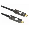 Techly ICOC-U3C-HY-020 USB-C aktyvus optimis laidas 20 m juodas