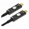 Techly ICOC-U3C-HY-020 USB-C aktyvus optimis laidas 20 m juodas
