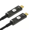 Techly ICOC-U3C-HY-030 USB kabelis 30 m USB C Juodas