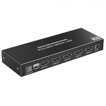 Techly IDATA-HDMI-2148KT HDMI jungiklis 4x1 8K