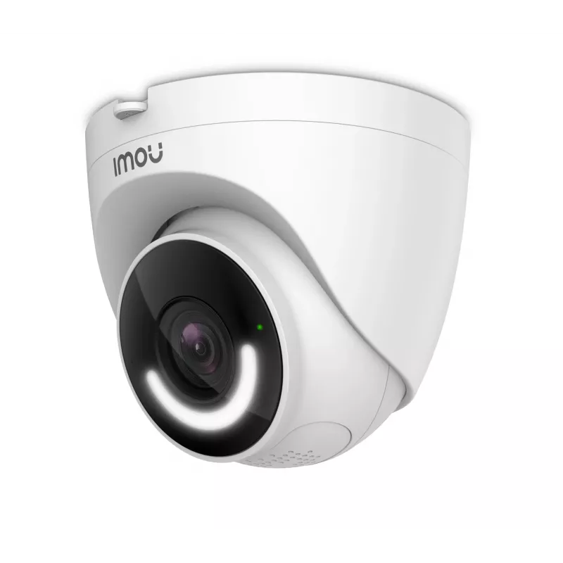 Imou Turret IP apsaugos kamera, vidaus ir lauko, laidinė ir belaidė, 100 m, balta