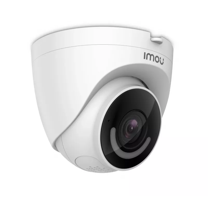 Imou Turret IP apsaugos kamera, vidaus ir lauko, laidinė ir belaidė, 100 m, balta