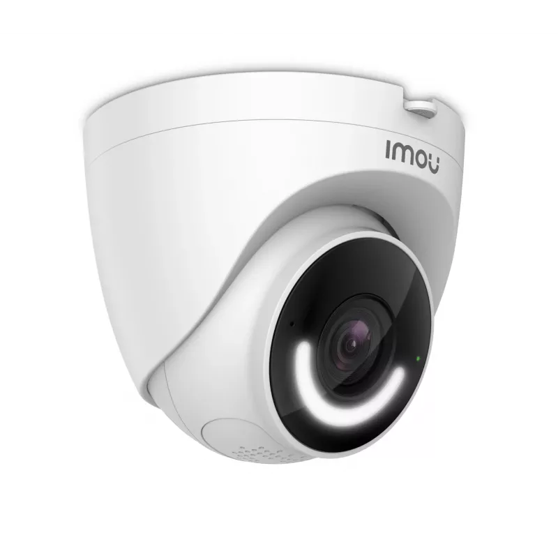 Imou Turret IP apsaugos kamera, vidaus ir lauko, laidinė ir belaidė, 100 m, balta