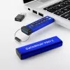 iStorage datAshur PRO+C 32GB | FIPS 140-3 Level 3 sertifikuota | Saugus USB Type-C atmintukas | AES-XTS 256 bitų aparatinė šifracija | Apsauga PIN kodu | Pridedamas C-A adapteris