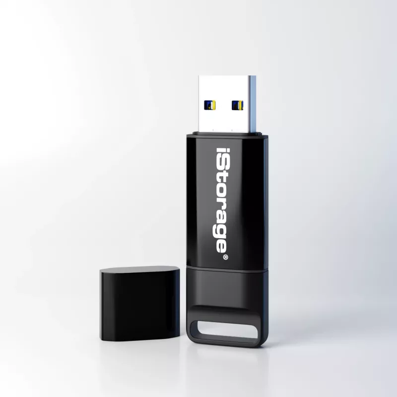 iStorage datAshur BT 64 GB | Šifruotas saugus USB atmintukas | Atrakinimas per išmanųjį telefoną Bluetooth | FIPS 140-2 Level 3 sertifikuotas | Paruoštas nuotoliniam valdymui