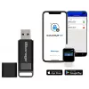 iStorage datAshur BT 64 GB | Šifruotas saugus USB atmintukas | Atrakinimas per išmanųjį telefoną Bluetooth | FIPS 140-2 Level 3 sertifikuotas | Paruoštas nuotoliniam valdymui