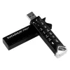 iStorage datAshur PRO2 4 GB | Saugus USB atmintukas | FIPS 140-2 Level 3 sertifikuotas | AES-XTS 256 bitų aparatinė šifracija | Apsaugotas slaptažodžiu | Atsparus dulkėms ir vandeniui