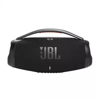 JBL Boombox 3 Wi-Fi nešiojamas stereo garsiakalbis, juodas, 80 W