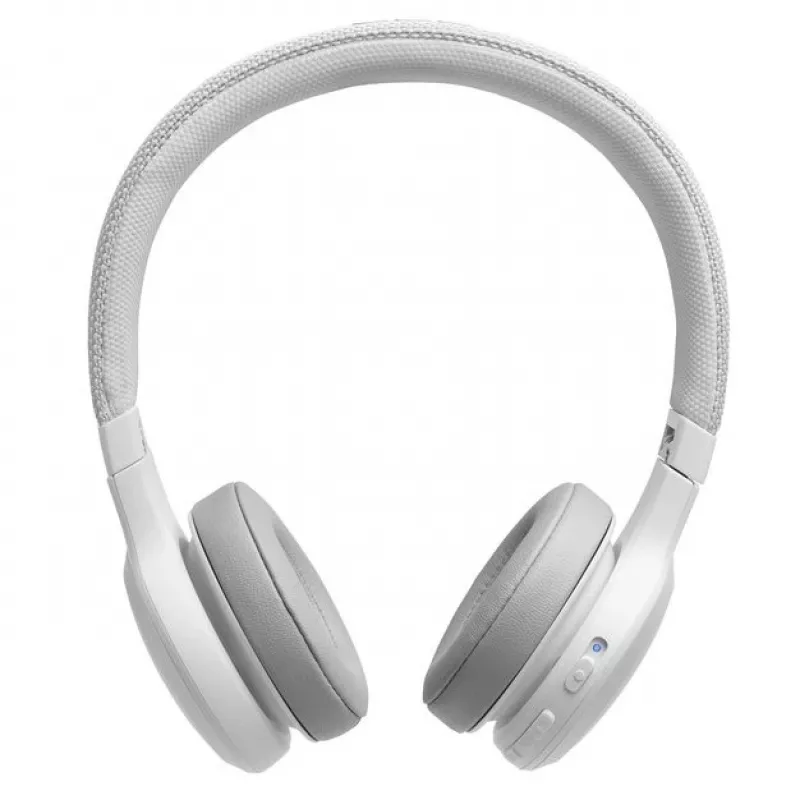 JBL Live 400BT belaidės ausinės ant galvos, skambučiai/muzika, Bluetooth, balta