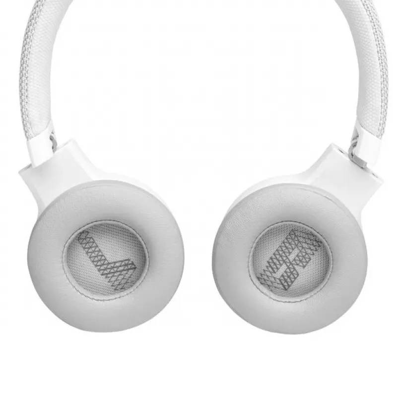 JBL Live 400BT belaidės ausinės ant galvos, skambučiai/muzika, Bluetooth, balta