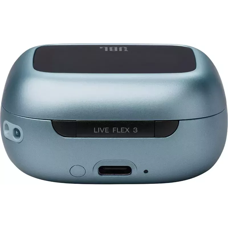 JBL Live Flex 3 belaidės ausinės į ausis, mėlynos