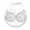 Ausinės JBL Tune 500 BALTA, laidinės, 20-20000 Hz, Muzika, 148 g