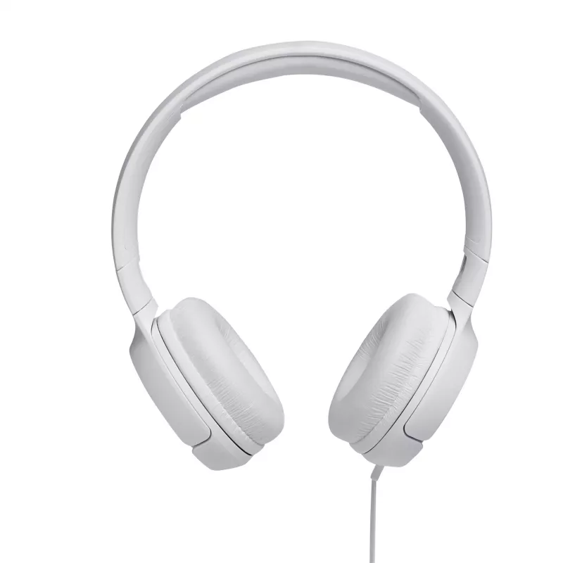 Ausinės JBL Tune 500 BALTA, laidinės, 20-20000 Hz, Muzika, 148 g