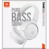 Ausinės JBL Tune 500 BALTA, laidinės, 20-20000 Hz, Muzika, 148 g