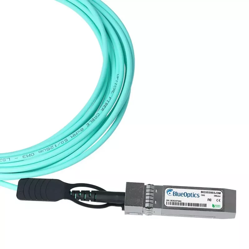 BlueOptics JL290A-BO SFP+ InfiniBand aktyvus optinis kabelis 7 m raudonas